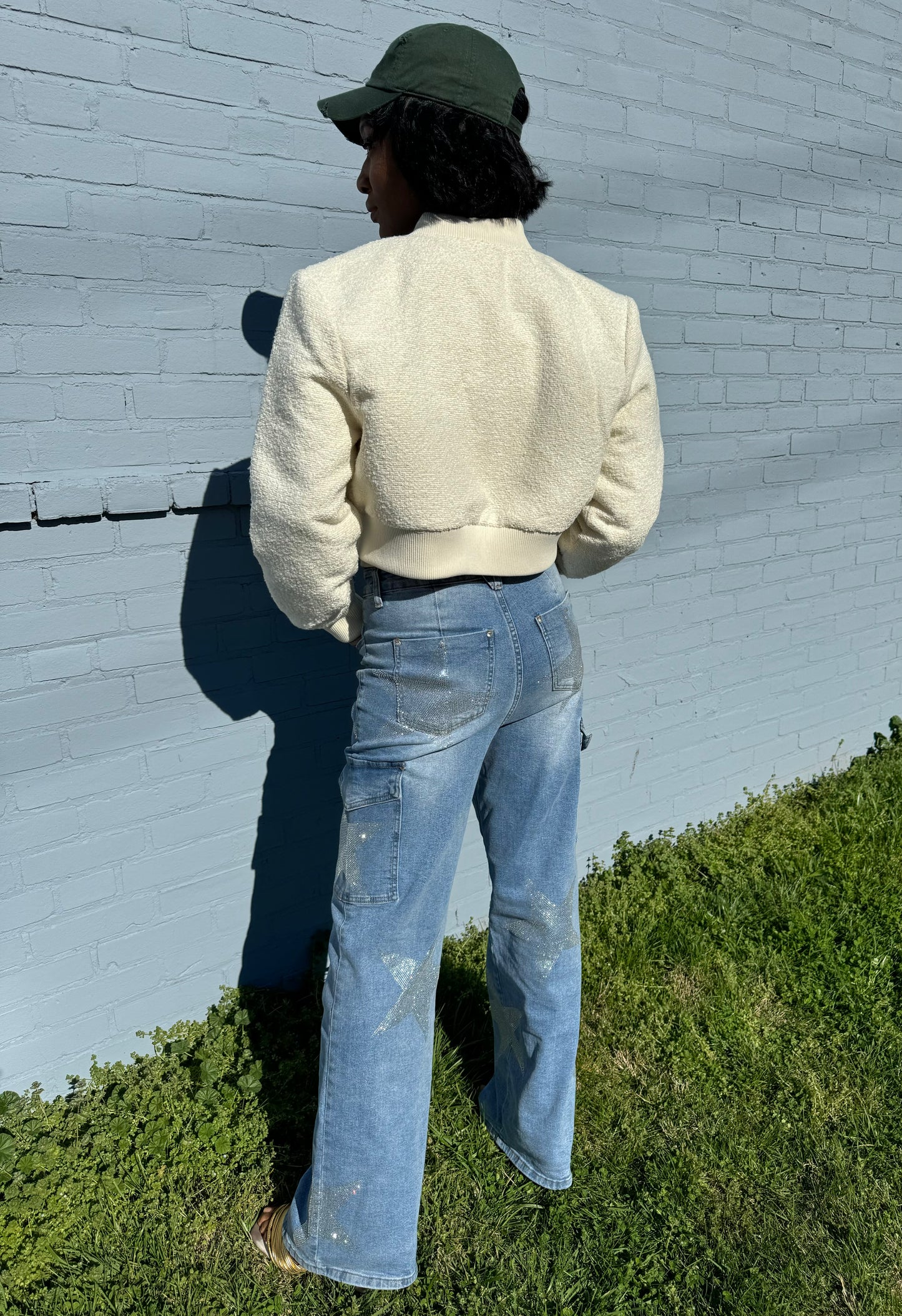 Girl You're a Star | Denim Cargo
