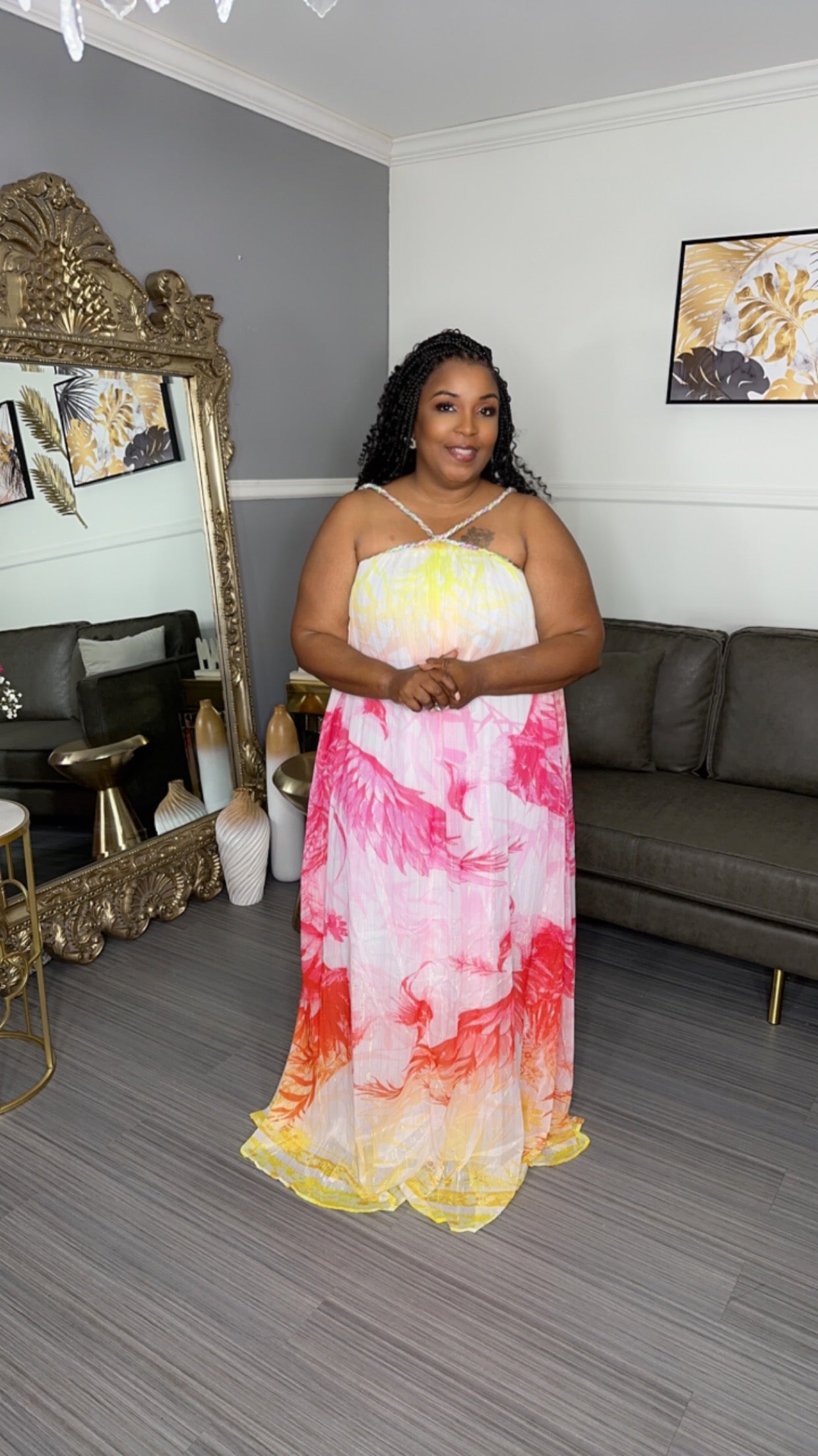 Grace | Maxi Dress Pink and Pearls Shop Grace | Maxi Dress Pink and Pearls Shop