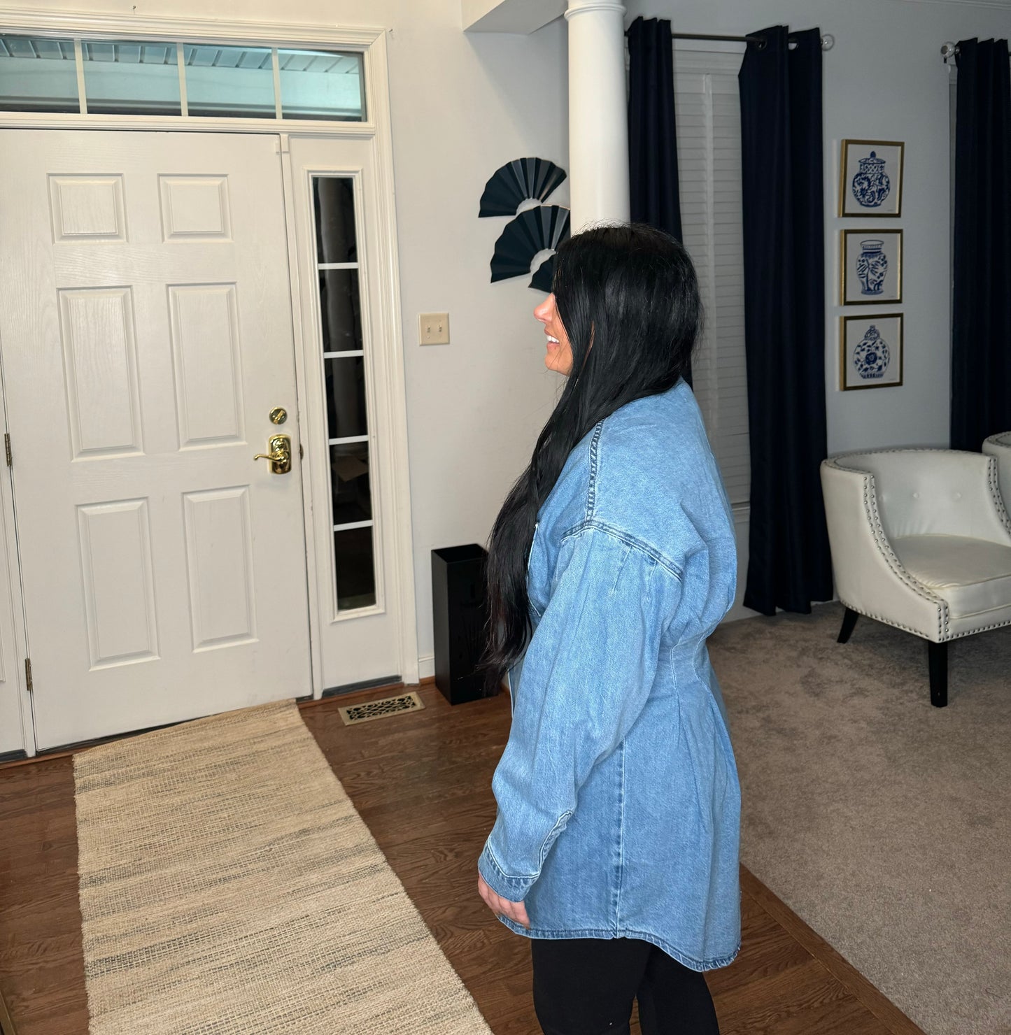 She's Cute | Denim Dress