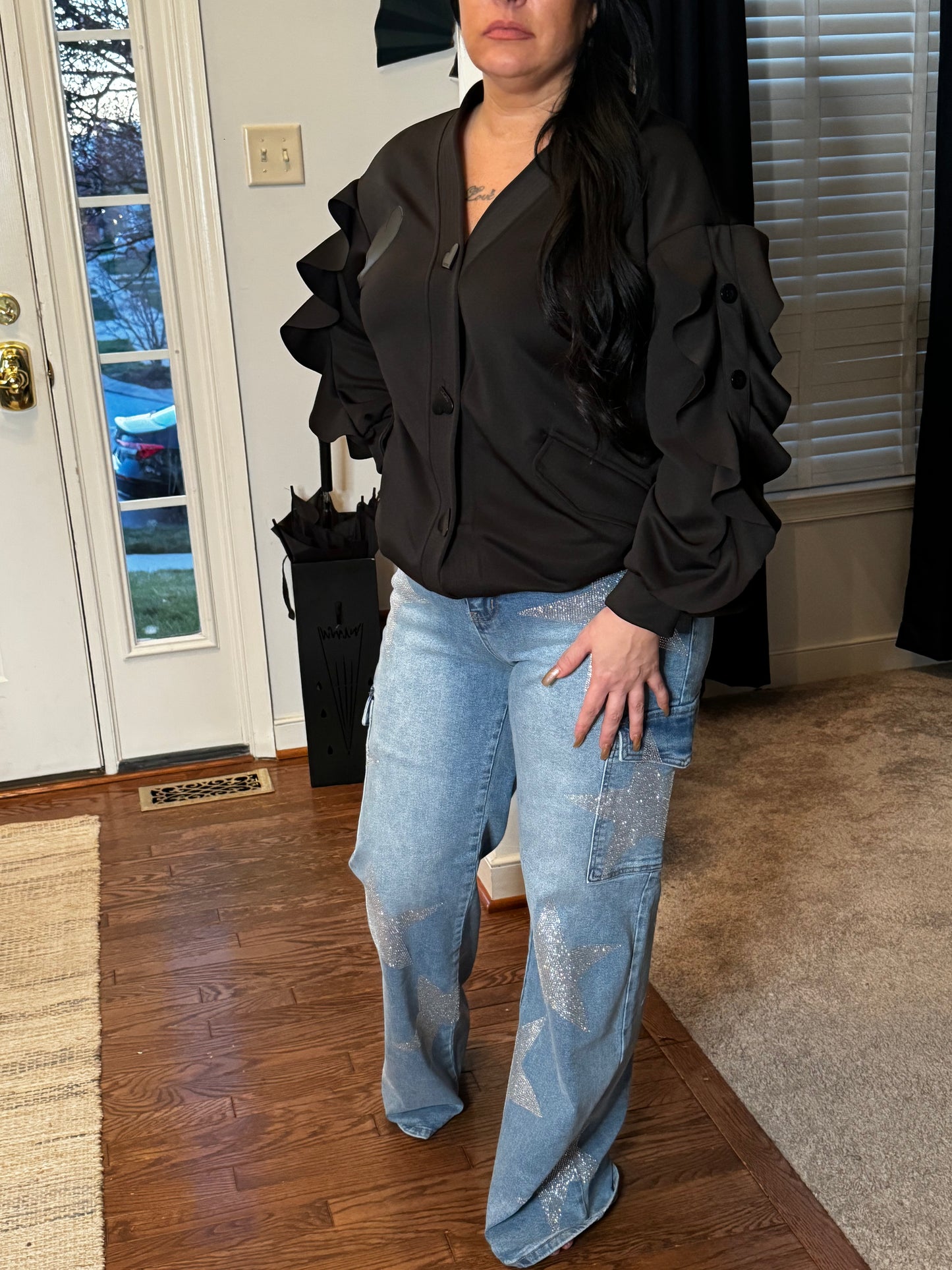 Girl You're a Star | Denim Cargo