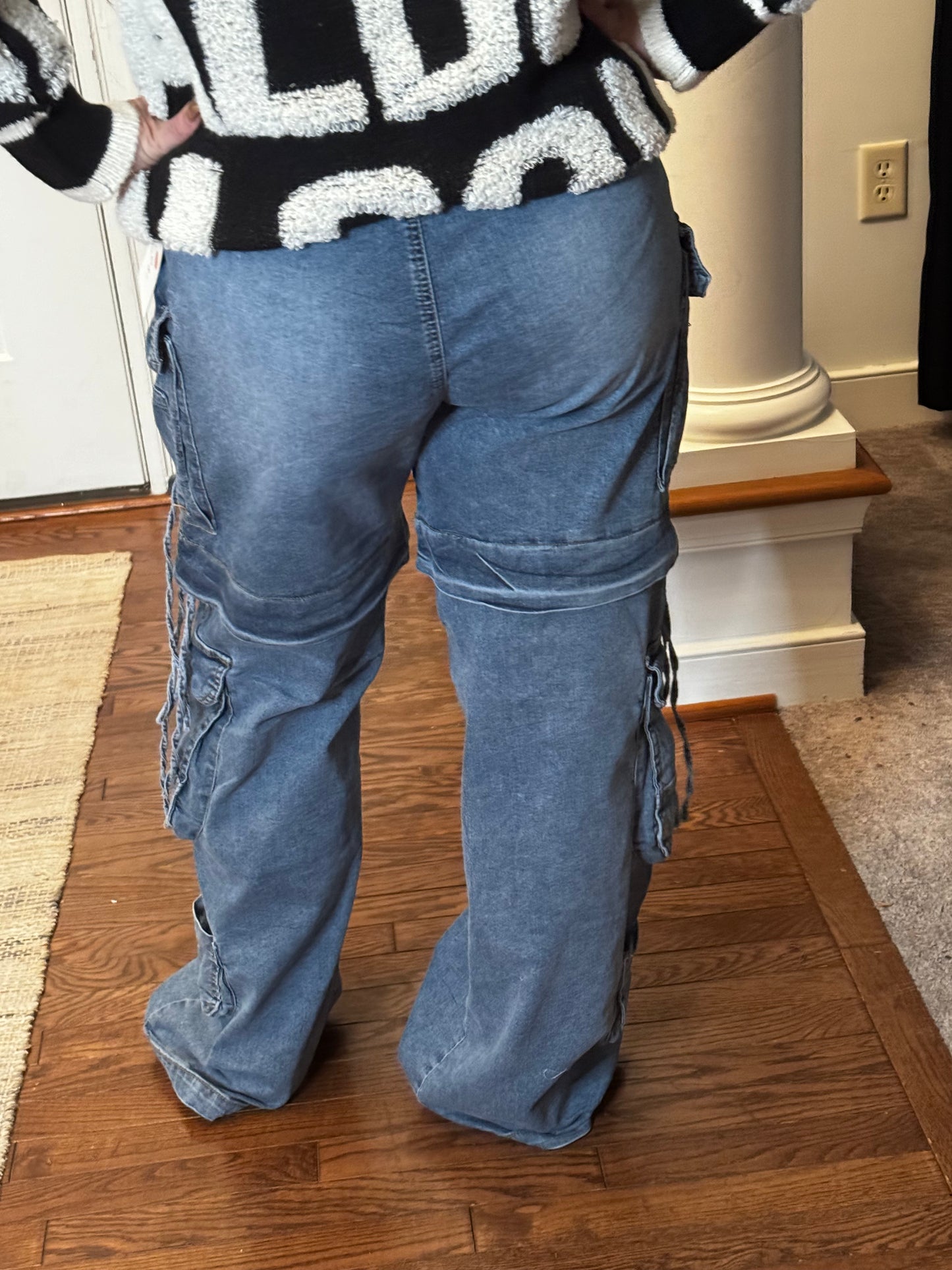 Cargo Style | Denim Pants