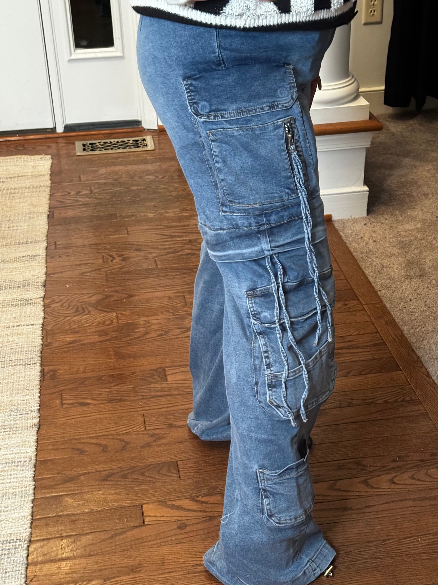 Cargo Style | Denim Pants