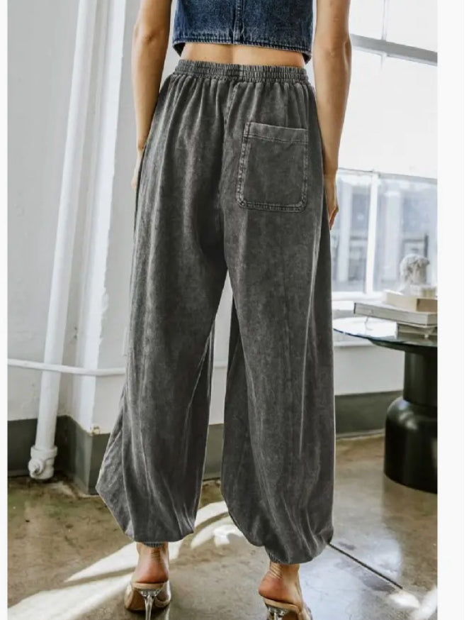 Feel Good | Washed Knit Jogger