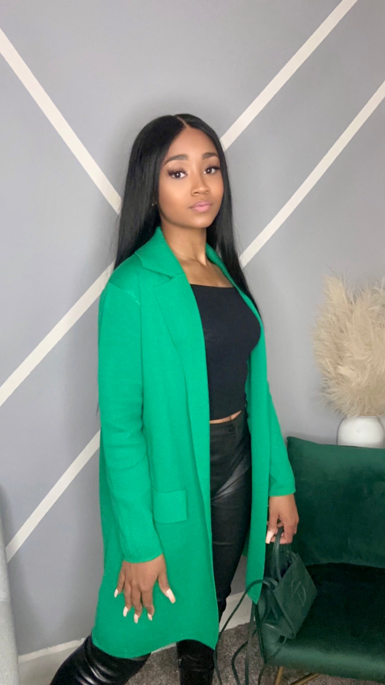Green Envy | Sweater Cardigan