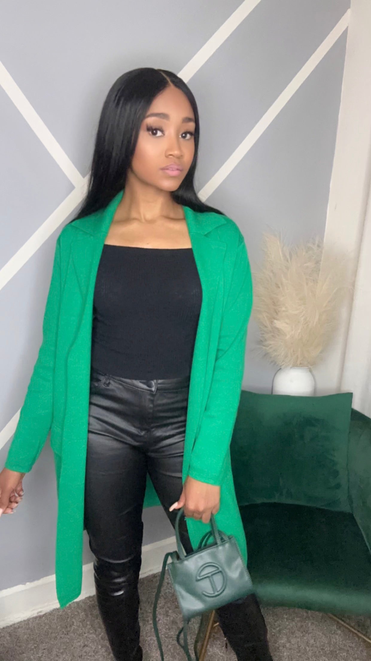 Green Envy | Sweater Cardigan