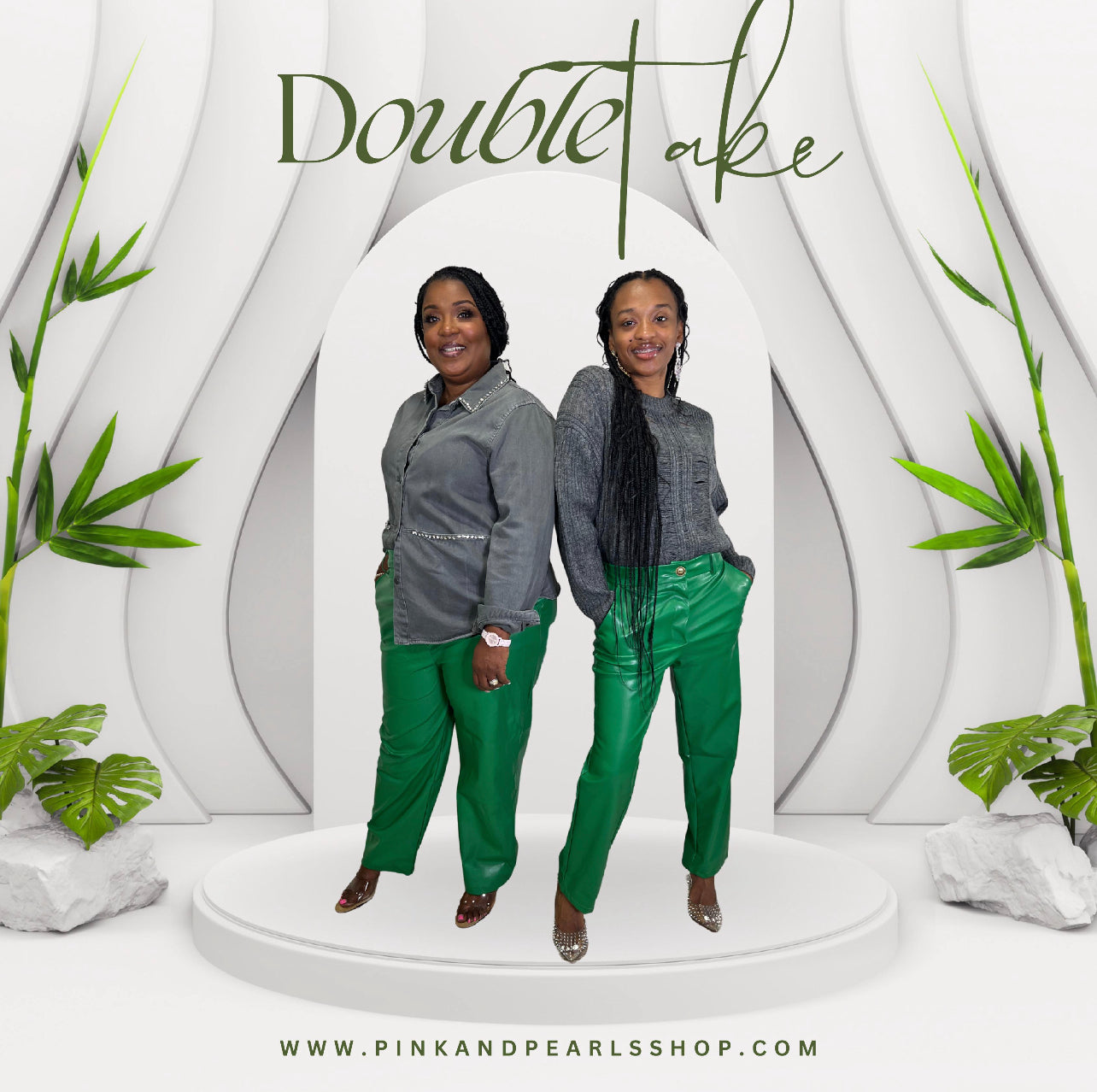Vivid | Green Pants