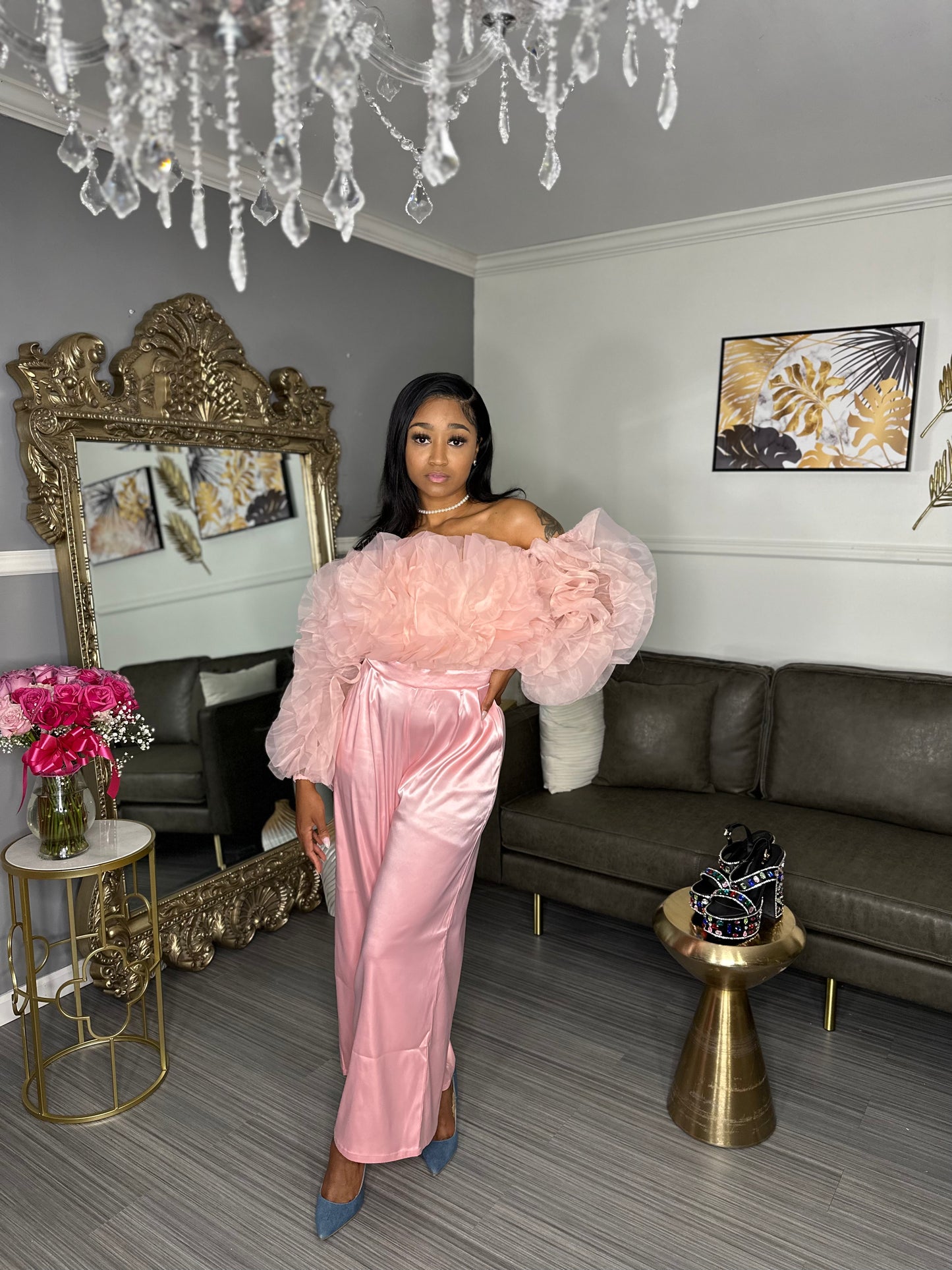 Pink Paris | High-Fashion Jumpsuit