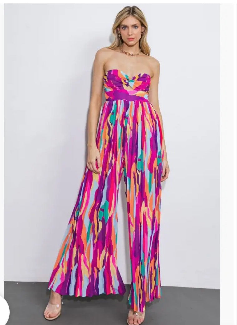 She's Fab | Multi-Colored Jumpsuit