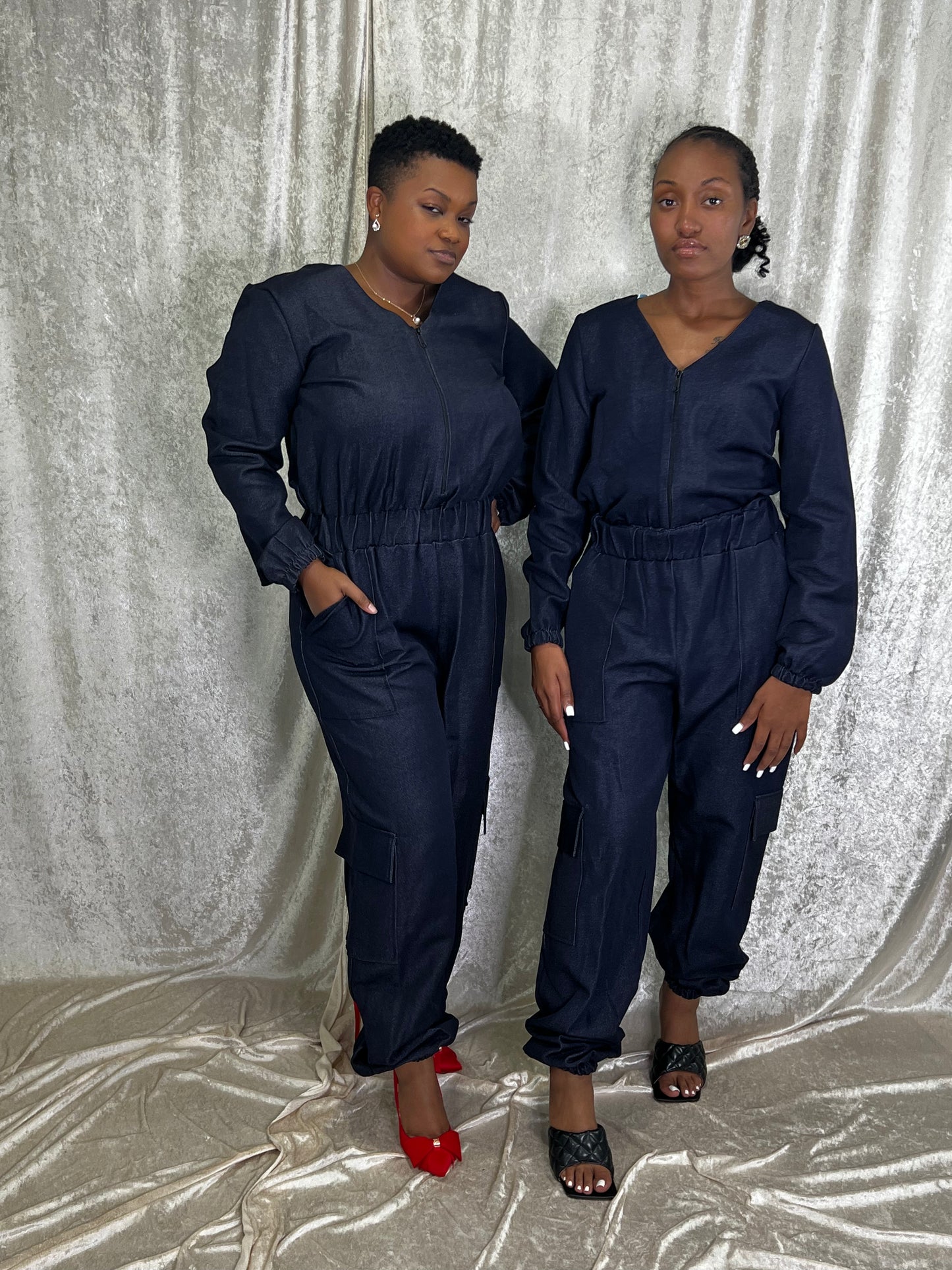 It's Black & White | Jumpsuit