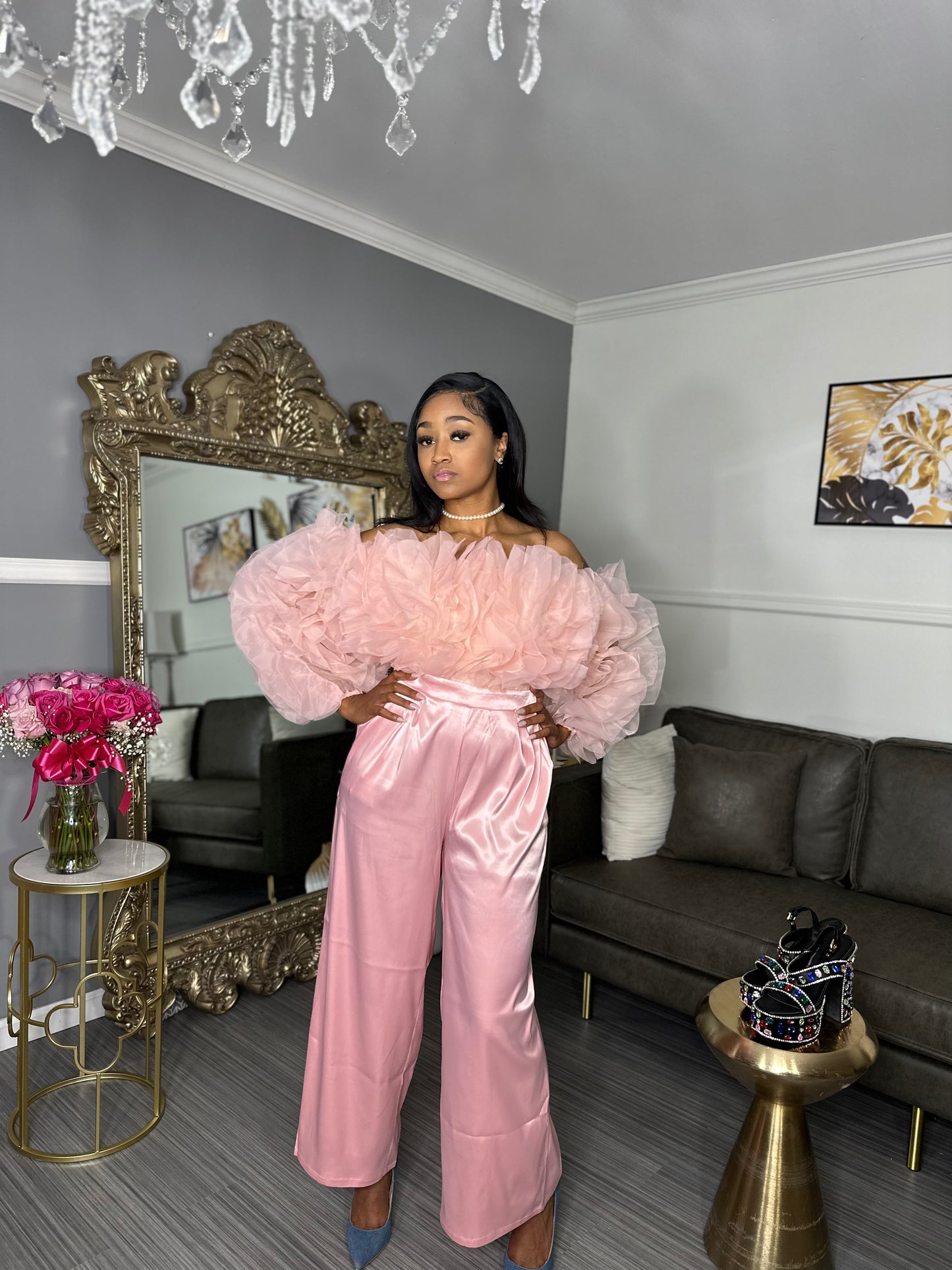 Pink Paris | High-Fashion Jumpsuit