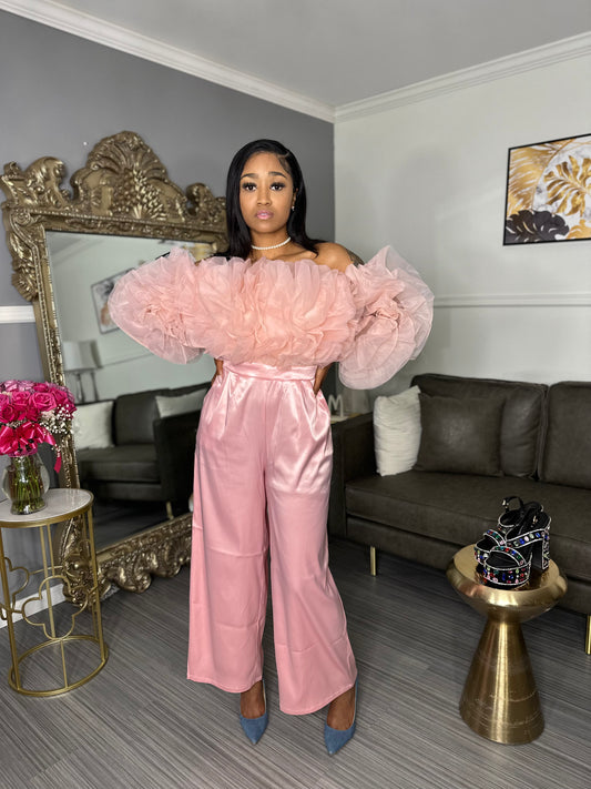 Pink Paris | High-Fashion Jumpsuit