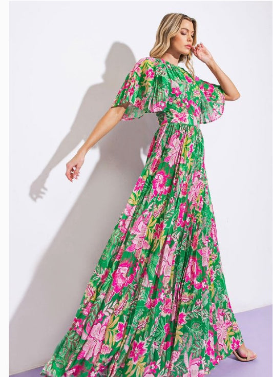 Summer Lady | Floral Maxi Dress